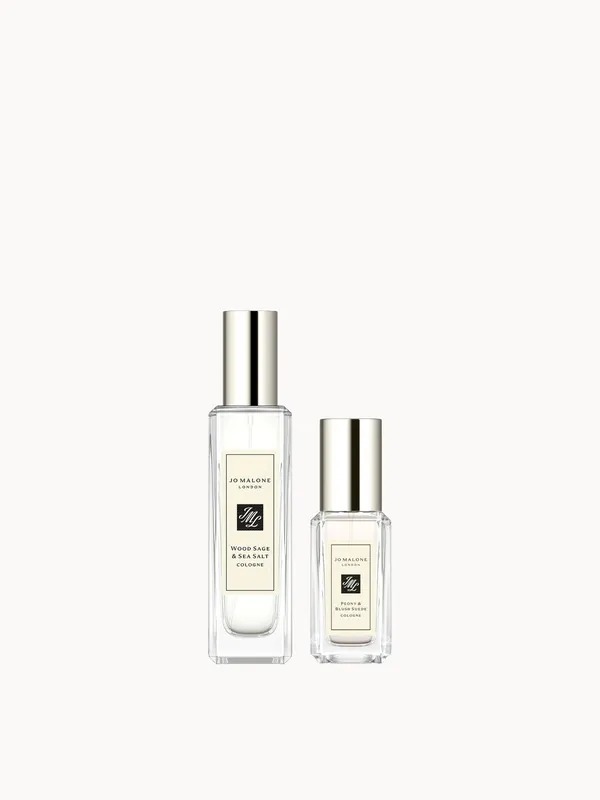 Jo Malone London Wood Sage & Sea Salt & Peony & Blush Suede Scent Layering Gift Set