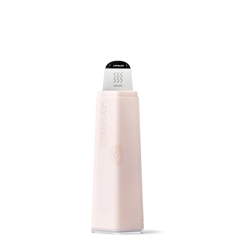 DERMAFLASH DERMAPORE+ Ultrasonic Pore Extractor + Skincare Infuser Set - Blush