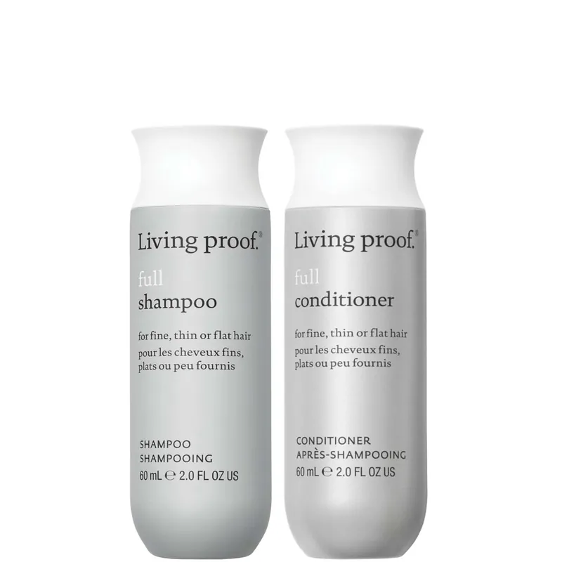 Living Proof Full Shampoo and Conditioner Travel Size Bundle for Volume, Bounce and Shine - L'Oréal Professionnel