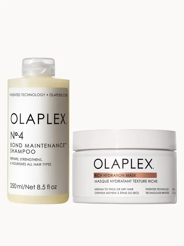 Olaplex No.4 Bond Maintenance Shampoo & Rich Hydrating Mask Bundle