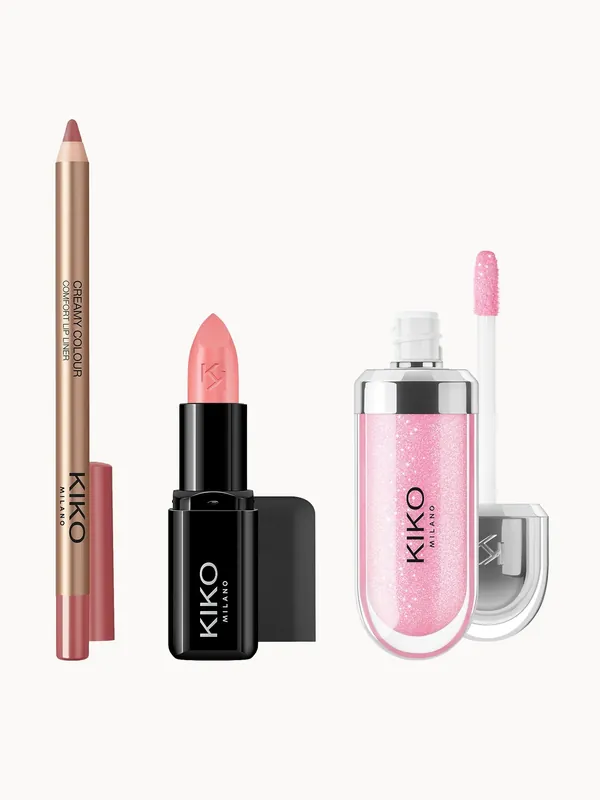 KIKO Milano Exclusive Soft Pink Lip Trio