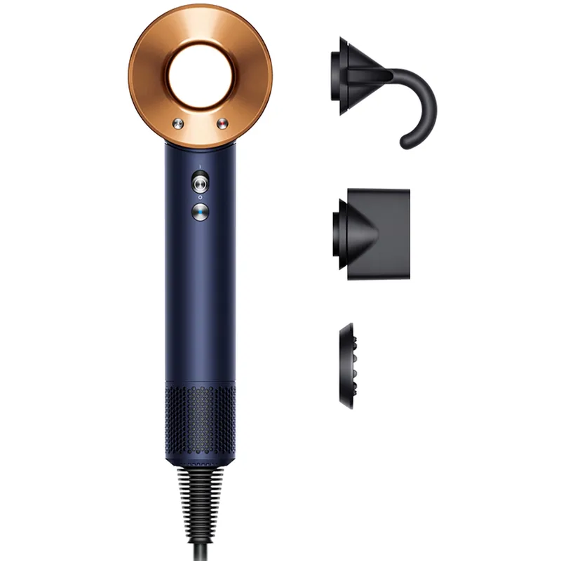 Dyson Supersonic™ hair dryer - Straight+Wavy (Prussian blue/Rich copper)