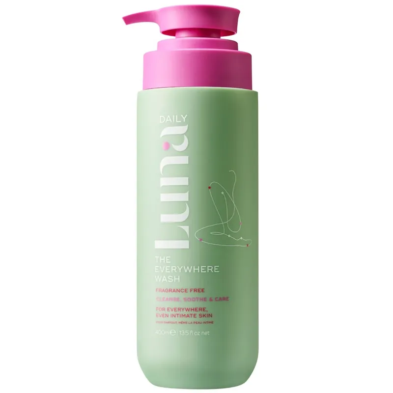 Luna Daily The Everywhere Wash Fragrance Free 400ml - The Ordinary