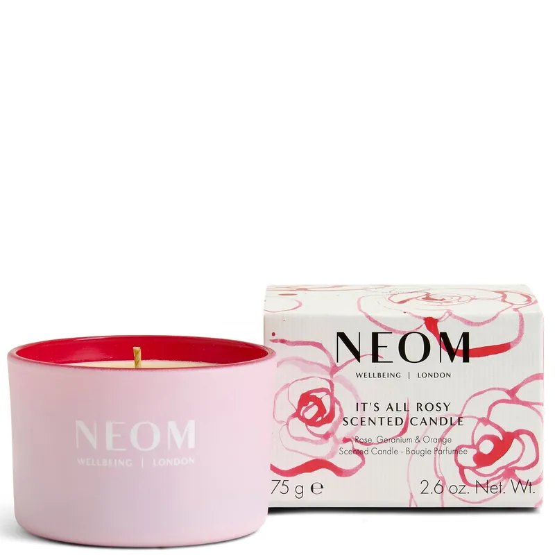 NEOM It’s All Rosy Travel Candle 75g