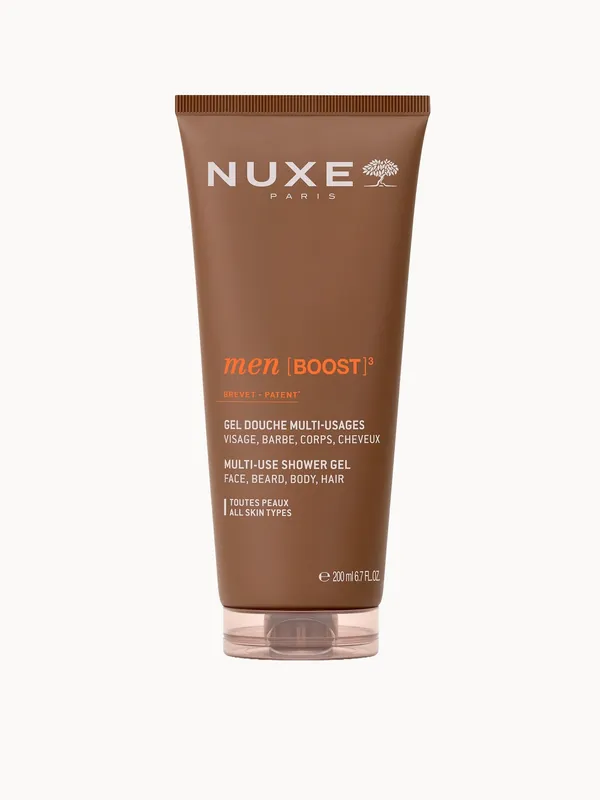 NUXE MEN Multi-Use Shower Gel Face, Beard, Body, Hair 200ml