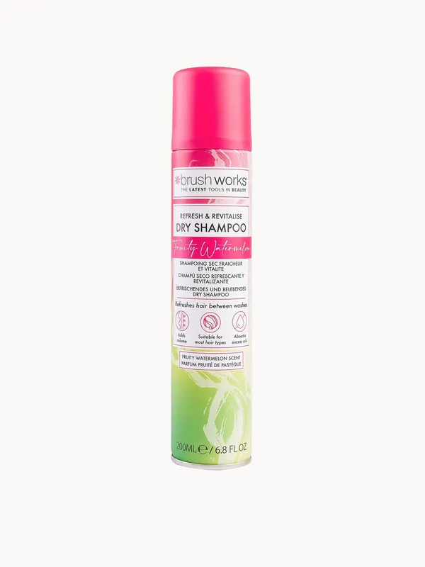 Brushworks Refresh & Revitalise Fruity Watermelon Dry Shampoo 200ml - Color Wow