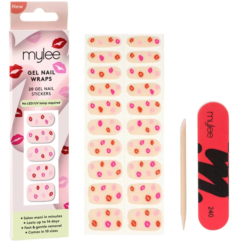 Mylee Gel Nail Wraps Pucker Up - Ardell