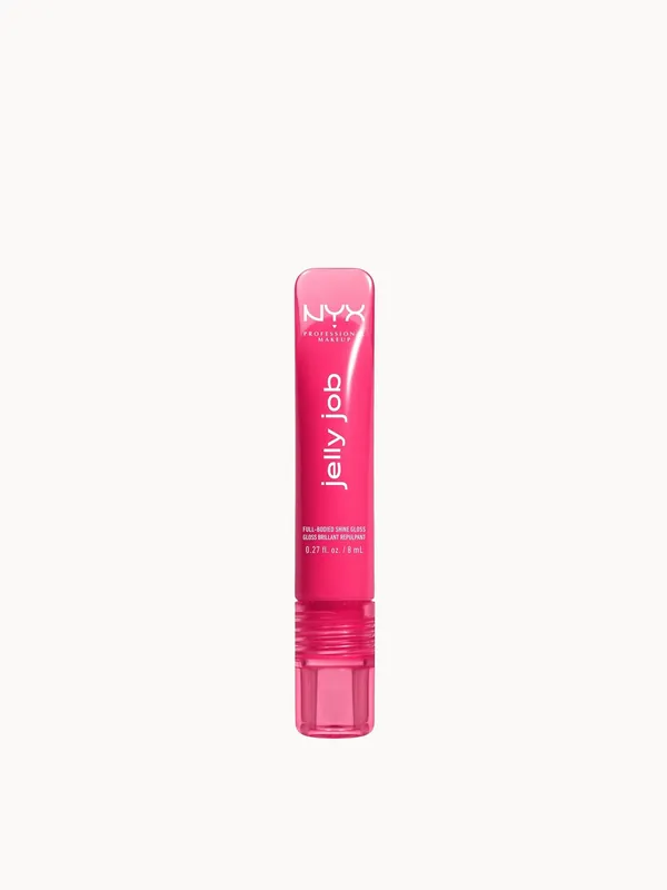 NYX Professional Makeup Jelly Job, Full-Bodied Shine Gloss, Lip-Smoothing Shine (Various Shades)