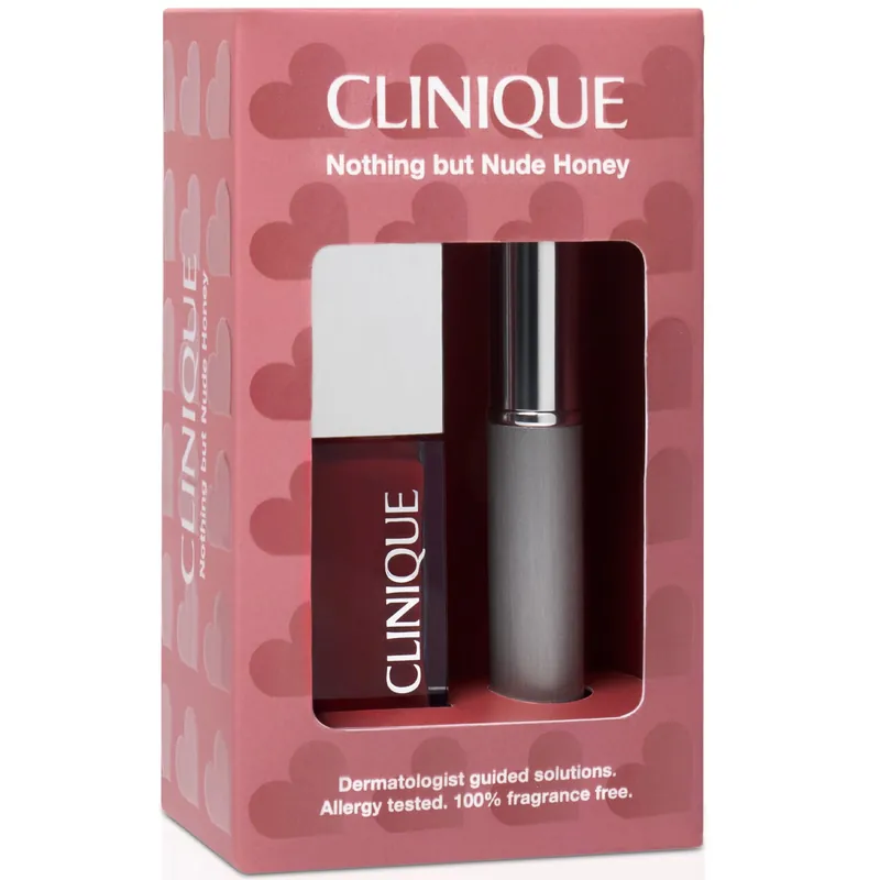 Clinique Nothing but Nude Honey Lip Gift Set (Worth £49)