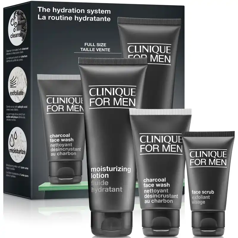Clinique for Men Daily Hydration Skincare Set (Worth £46.20)