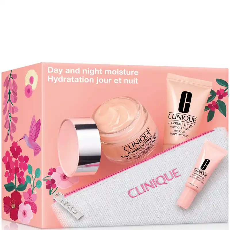 Clinique Moisture Surge Day And Night Moisture Skincare Gift Set (Worth £62)