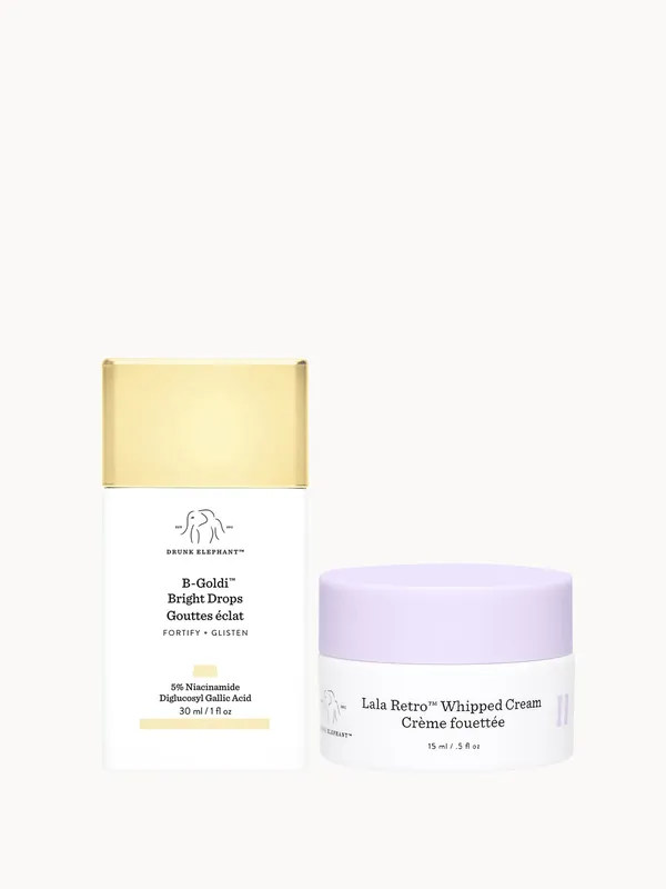 Drunk Elephant Lala Retro & B-Goldi Bundle