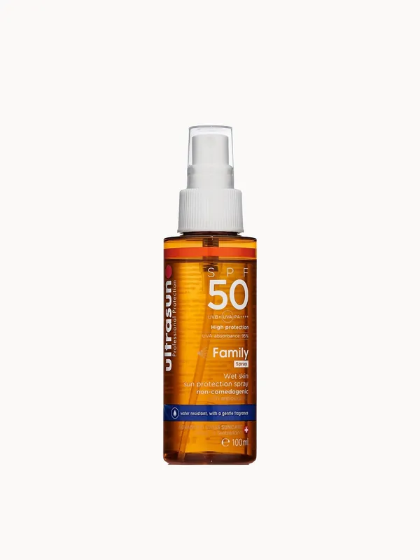 Ultrasun Family Wet Skin Spray SPF50 100ml - La Roche-Posay