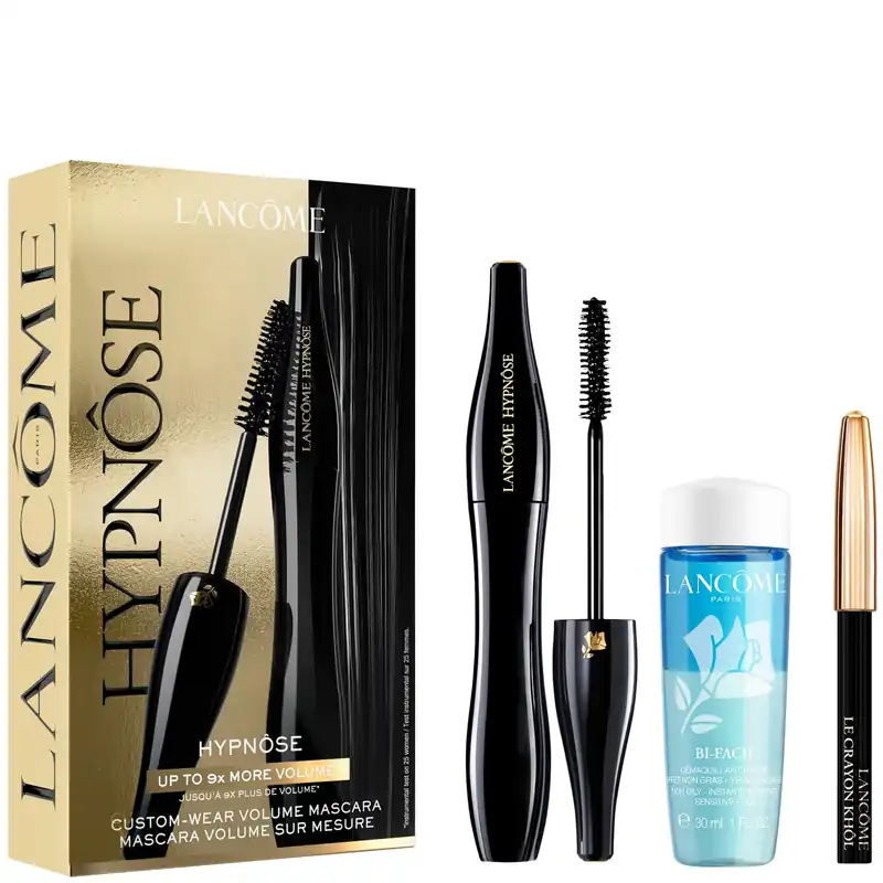 Lancôme Hypnose Mascara, Khol Liner and Mini Bifacil Set (Worth £48.23)