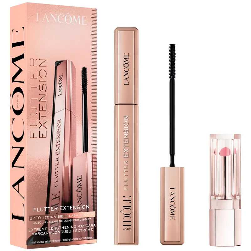 Lancôme Lash Idole Flutter Extension Mascara and Mini Lip Idole Butter Set (Worth £45)