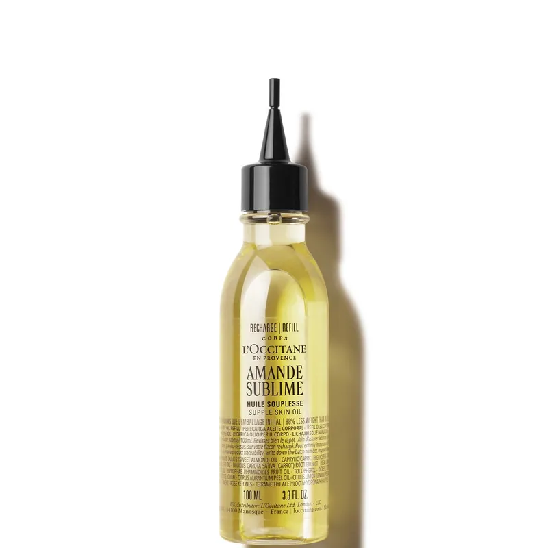 L'Occitane Almond (Amande) Supple Skin Oil Refill 100ml - Aveda
