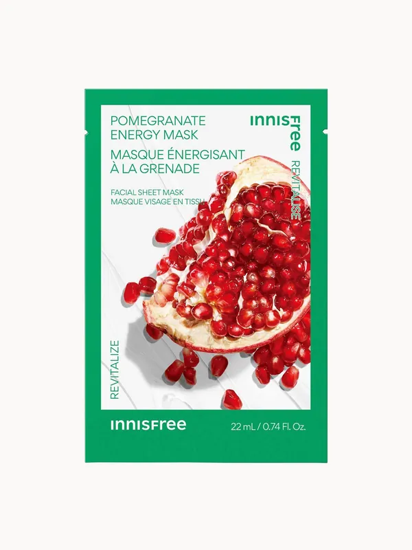 INNISFREE Pomegranate Energy Mask 22ml - BEAUTYPRO