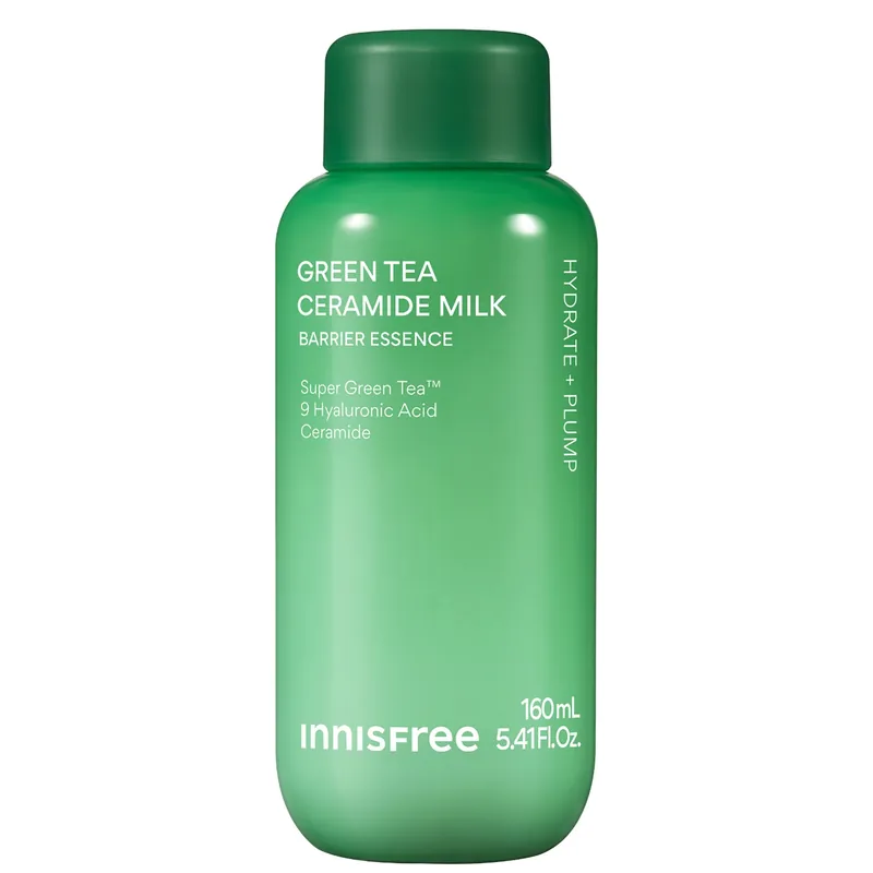 INNISFREE Green Tea Ceramide Milk 160ml - lookfantastic Beauty Box