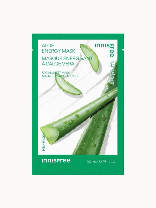 INNISFREE Aloe Energy Mask 22ml - MAKE UP FOR EVER