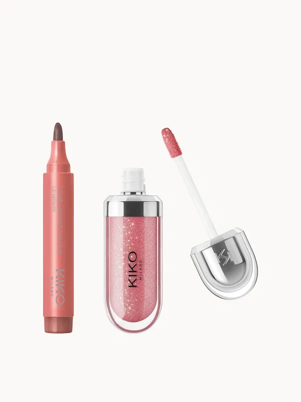 KIKO Milano Exclusive Rosey Nude Lip Combo