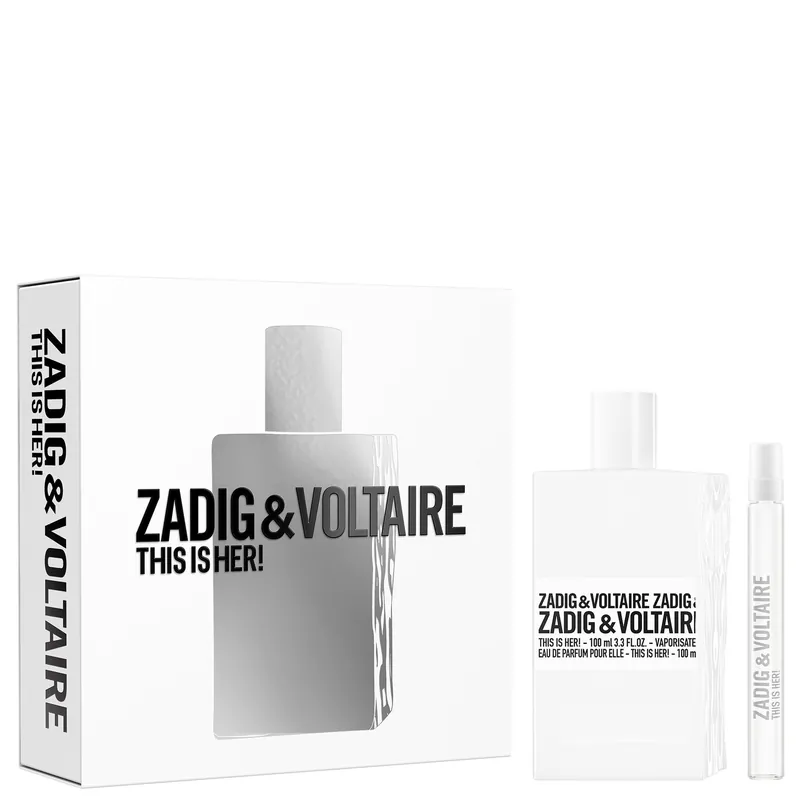 Zadig & Voltaire This is Her! Eau de Parfum Giftset 100ml - Kerastase