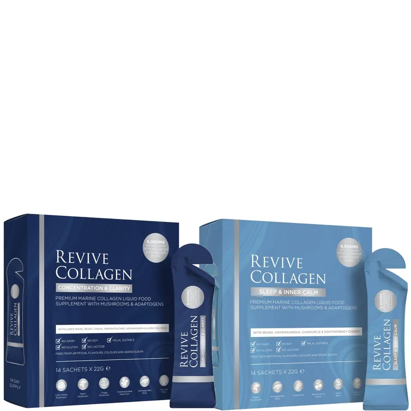 Revive Collagen Nootropics Day & Night Bundle (2 x 14 Sachets) - Myvitamins