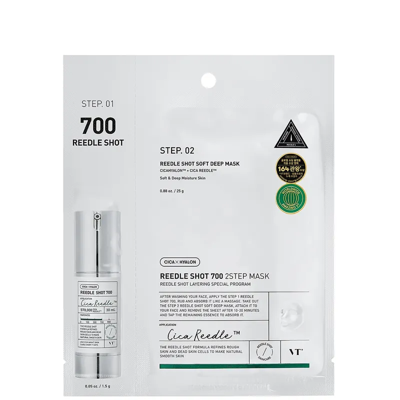 VT Reedle Shot 700 2-Step Mask (1.5g + 25g)