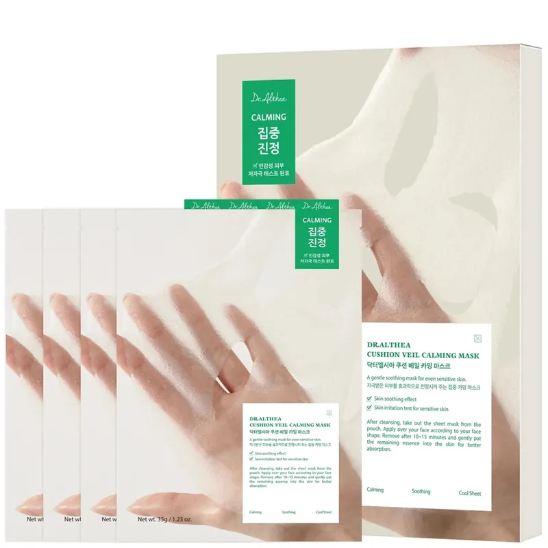 Dr. Althea Cushion Veil Calming Mask 35g*4pcs - Beauty of Joseon