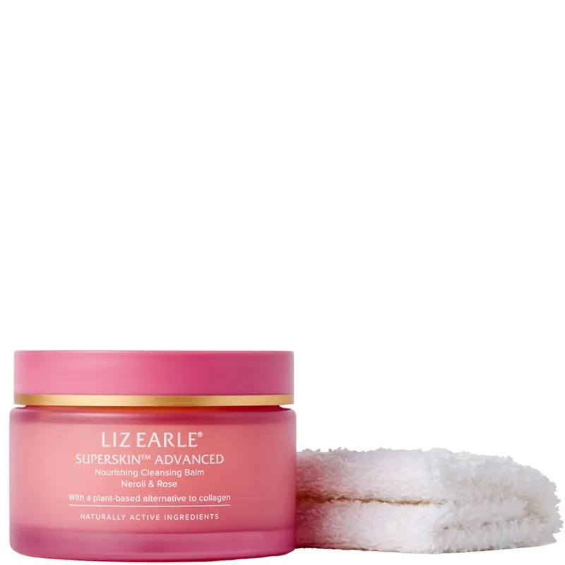 Liz Earle Superskin Advanced Cleansing Balm & Cloth Rose & Neroli - Clinique