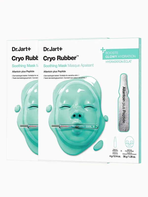 Dr.Jart+ Cryo Rubber Soothing Hydrogel Face Mask (2 Pack) - NUXE
