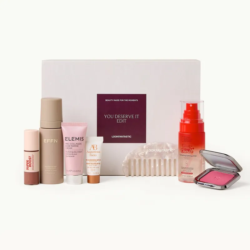 The You Deserve It Edit (Worth Over £125) - lookfantastic Beauty Box
