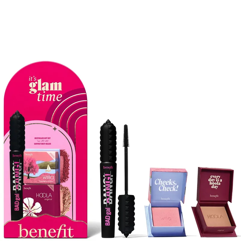 benefit It’s Glam Time Full-Size Mascara and Mini Blush and Bronzer Gift Set (Worth £60.50)