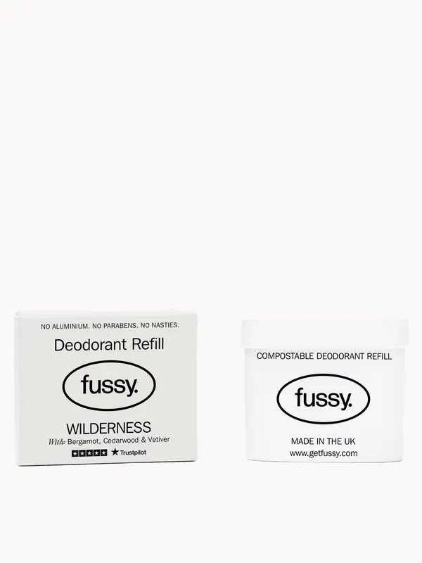 Fussy Natural Deodorant Refill Wilderness 40g - BARBER PRO