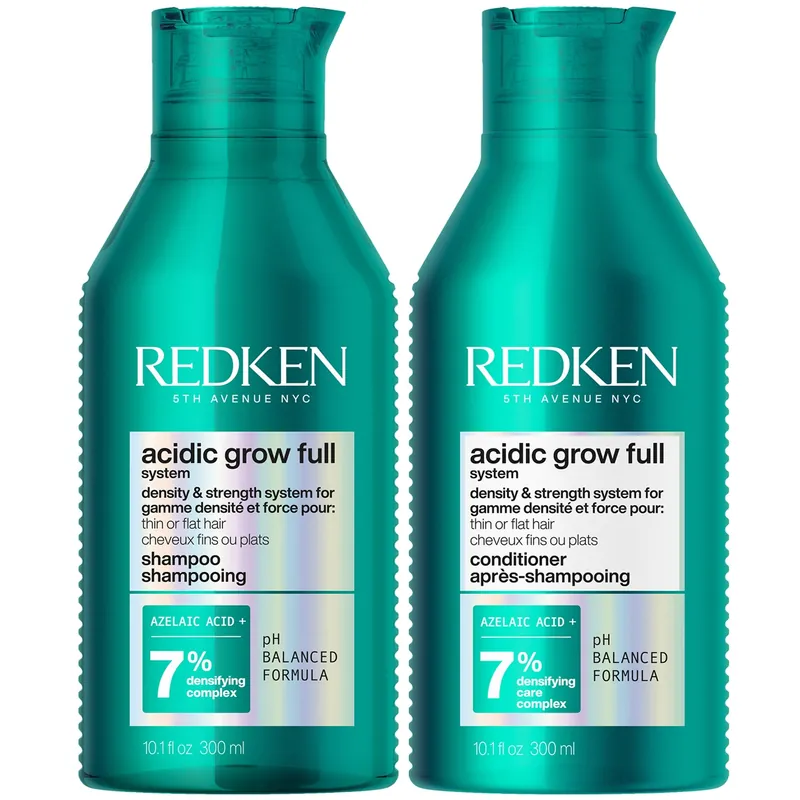 Redken Acidic Grow Full System Densyfying Shampoo 300ml & Redken Acidic Grow Full System Densifying Conditioner 300ml Duo