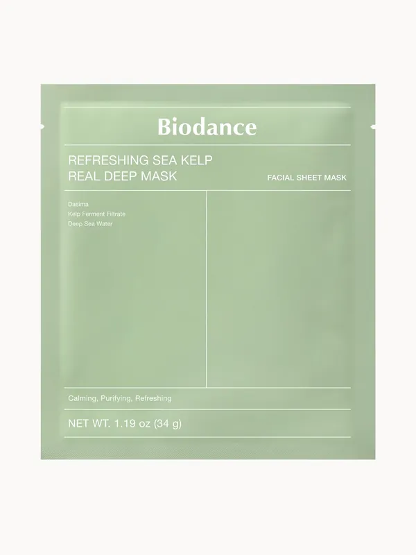 Biodance Refreshing Sea Kelp Real Deep Mask (4 Pack) - Beauty of Joseon