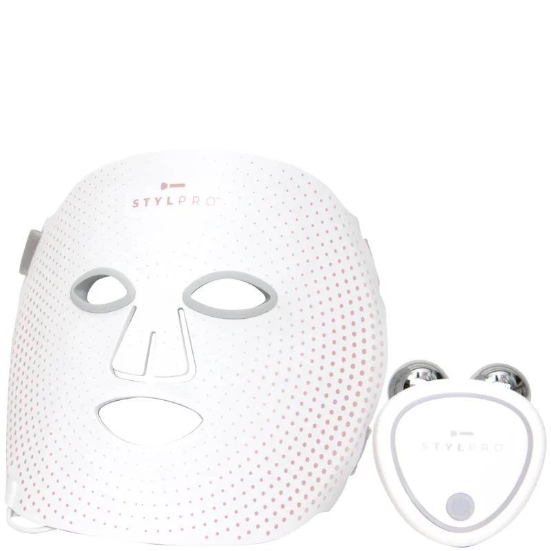 StylPro At-Home LED & Microcurrent Facial Glow Bundle