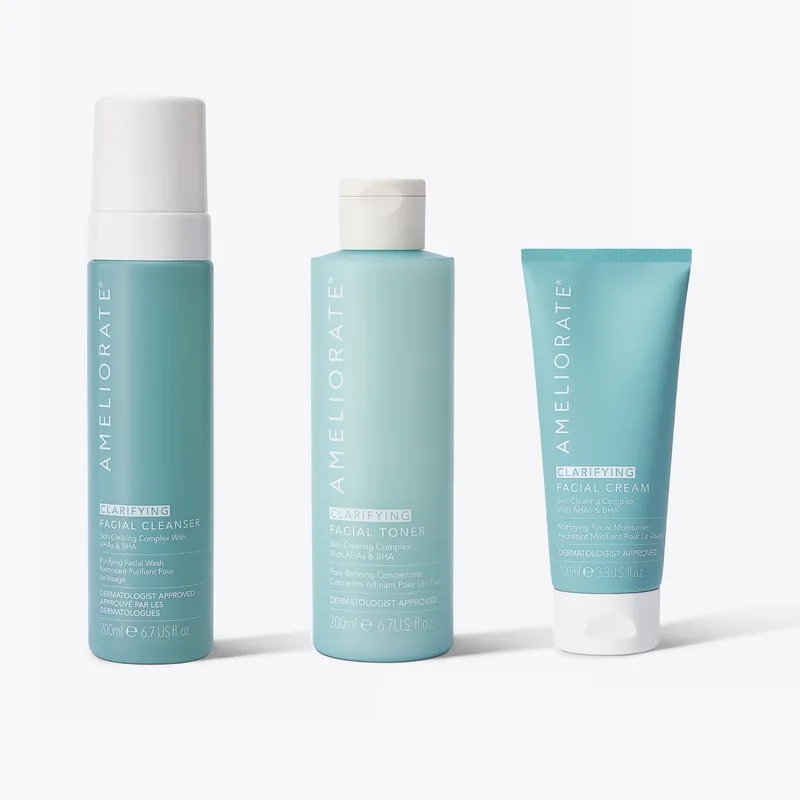 AMELIORATE Daily Blemish Control Skincare Bundle (Worth £52) - The Ordinary