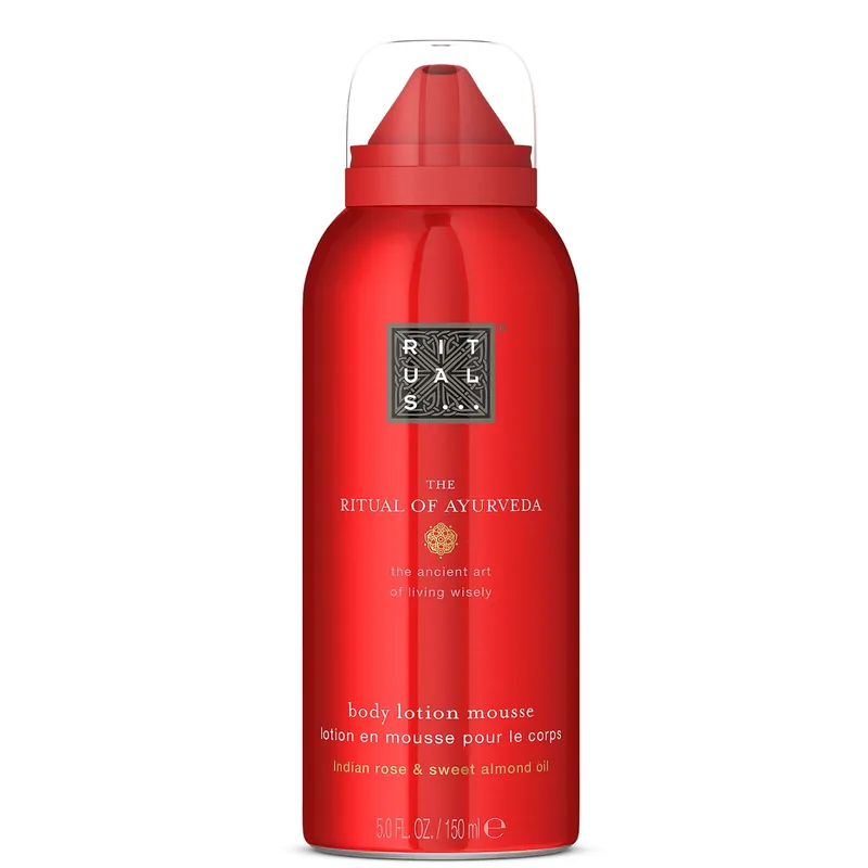 Rituals The Ritual of Ayurveda Body Lotion Mousse Indian Rose & Sweet Almond 150ml - Liz Earle