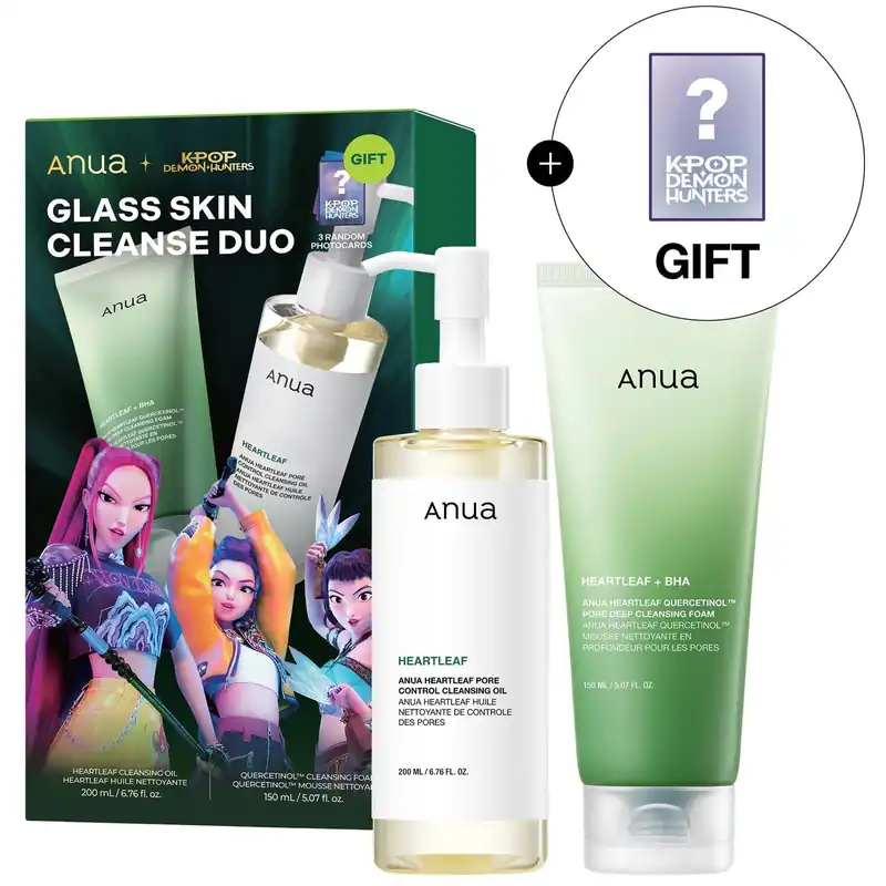 Anua KPop Demon Hunters Double Cleansing Duo Set (Worth £29)