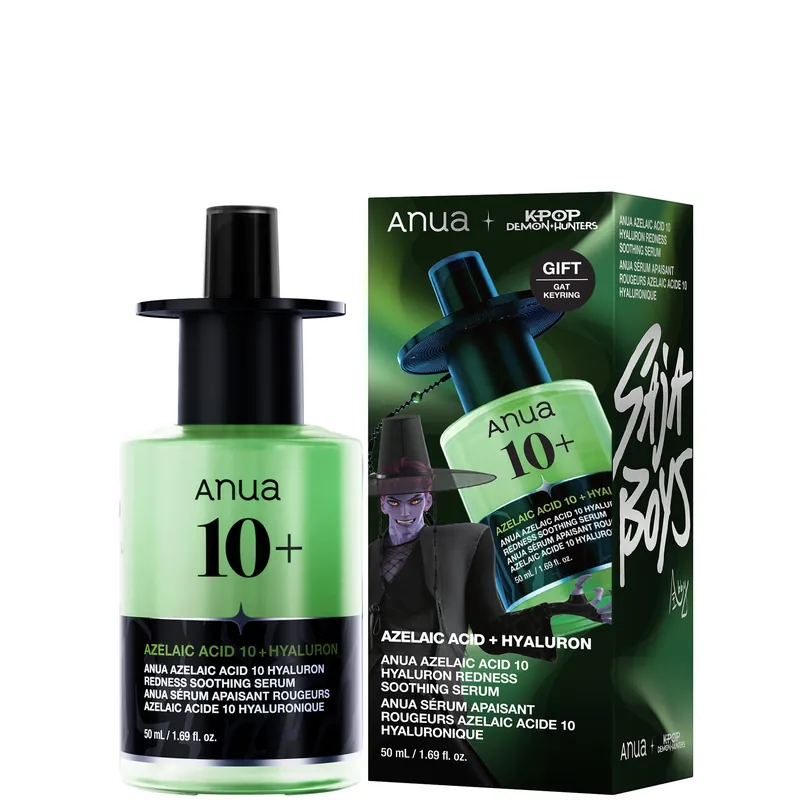 Exclusive Anua KPop Demon Hunters Azelaic Acid 10 Hyaluron Redness Soothing Serum 50ml - Beauty of Joseon