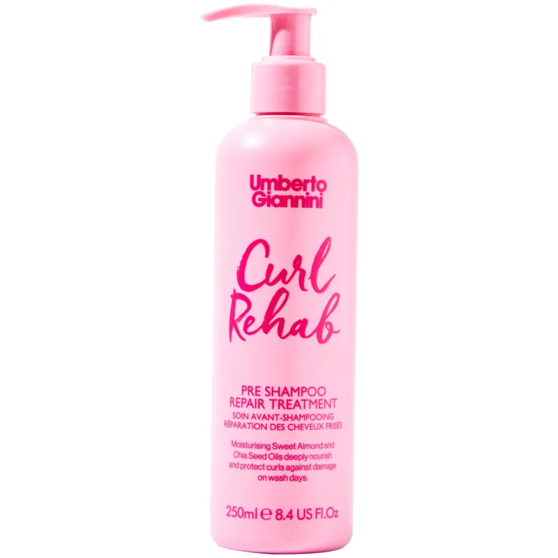 Umberto Giannini Curl Rehab Pre Shampoo Repair Treatment 250ml