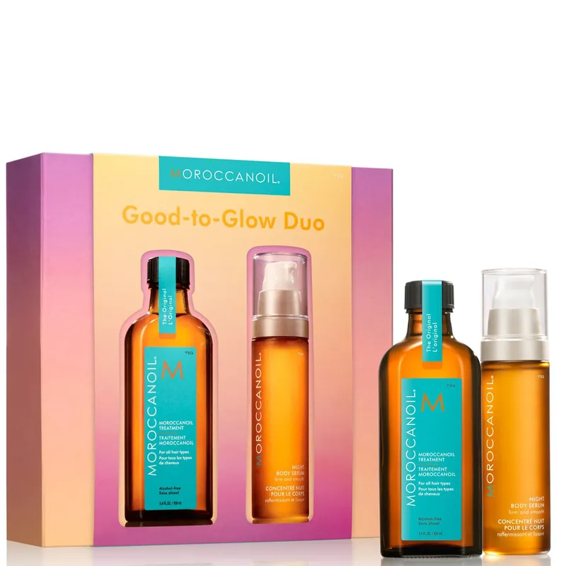 Good to Glow Duo - Moroccanoil Treatment Original and Night Body Serum (Worth £71.50)
