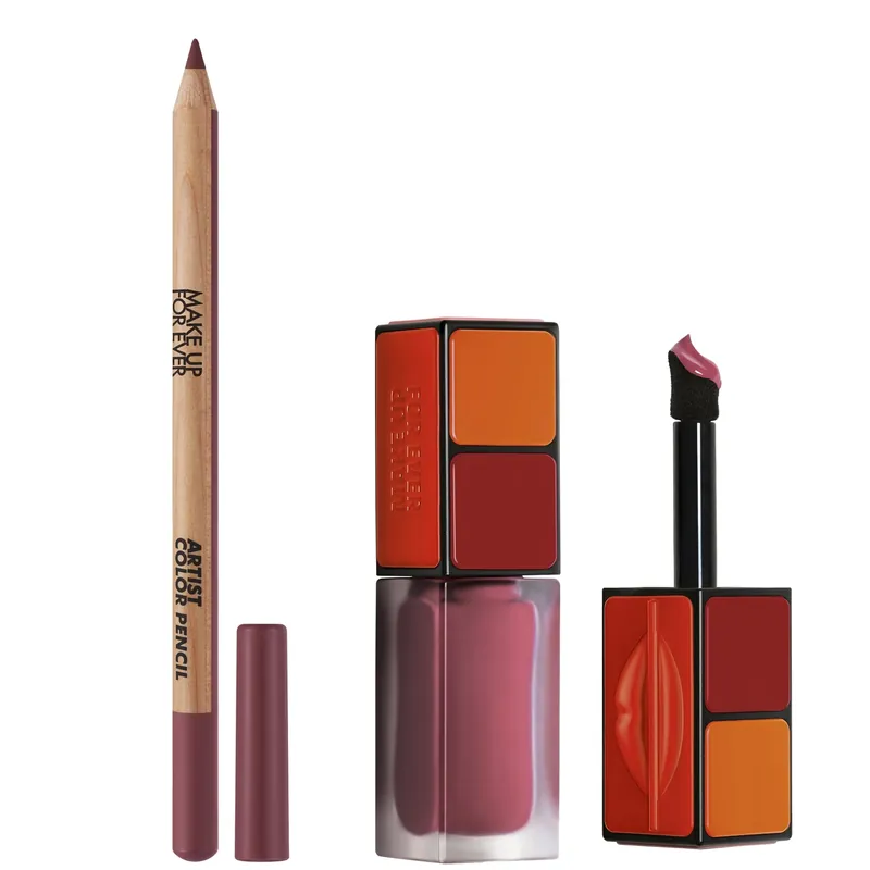MAKE UP FOR EVER Boundless Berry Matte Lip Duo - MAC