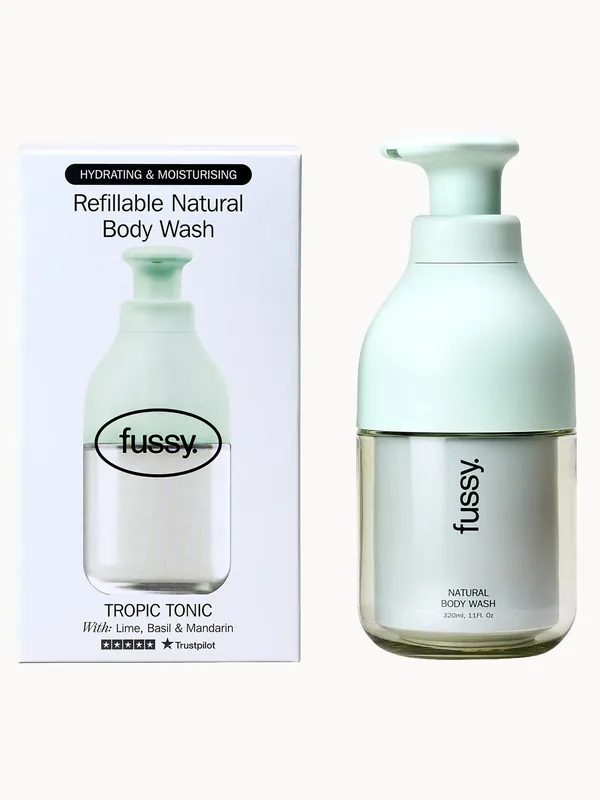 Fussy Refillable Natural Body Wash Tropic Tonic 320ml - Mario Badescu