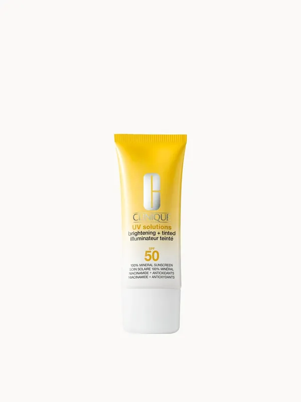 Clinique UV Solutions Brightening + Tinted Sunscreen SPF 50 40ml (Various Shades) - lookfantastic Beauty Box