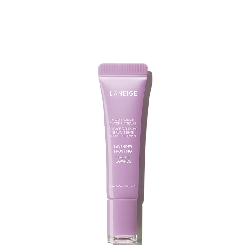 LANEIGE Glaze Craze Tinted Lip Serum - Lavender Frosting 12g