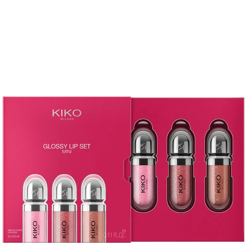 KIKO Milano Mini Glossy Lip Set 10.5ml
