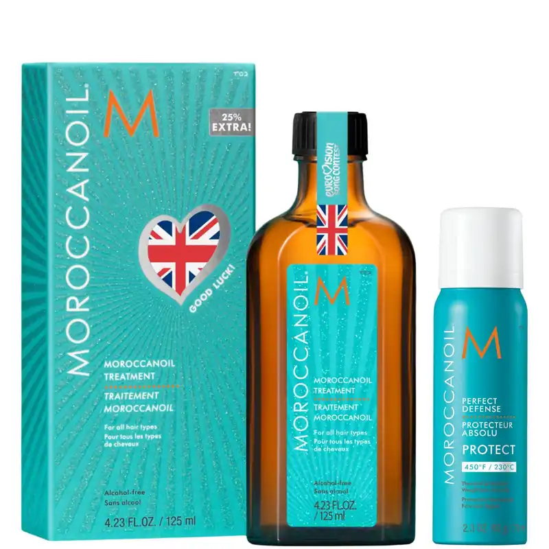 Moroccanoil Special Edition Treatment 125ml (25% Extra Free) + FREE Perfect Defense 75ml