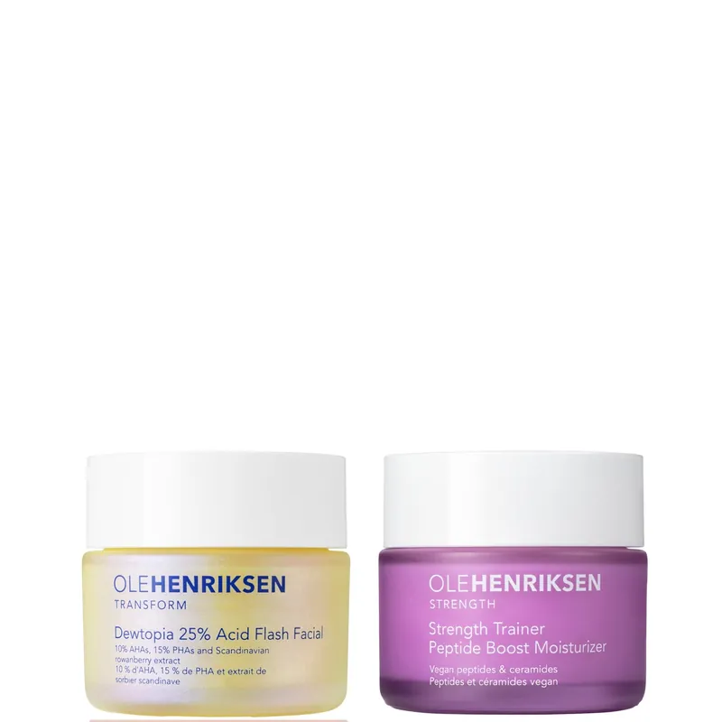 Ole Henriksen Strength Moisturiser + Dewtopia Flash Facial Bundle - Medik8