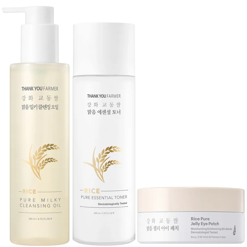Thank You Farmer Rice Renewal and Glow Routine - La Roche-Posay